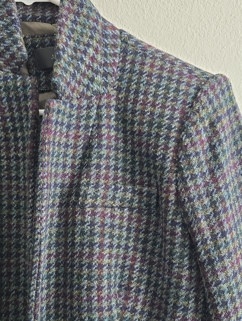 10/3 J. Crew Regent Wool Houndstooth Blazer Jacket